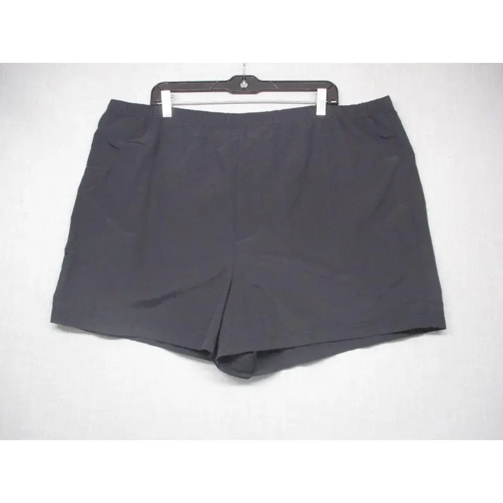 Lands End Lightweight Outdoor‎ Utility Elastic Waist Shorts Men Size XL 18 20